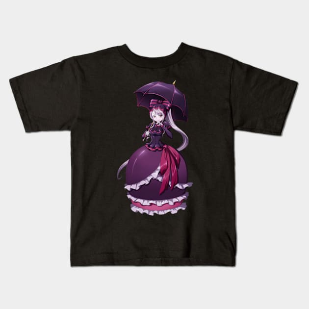 Shalltear Overlord Kids T-Shirt by ZarenBeck